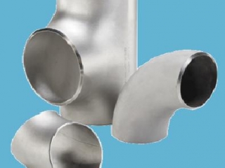 TITANIUM SEAMLESS PIPE FITTING CROSS ELBOW