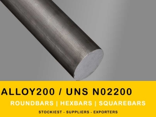 Nickel Alloy200 Round Bar | Stockiest and Supplier